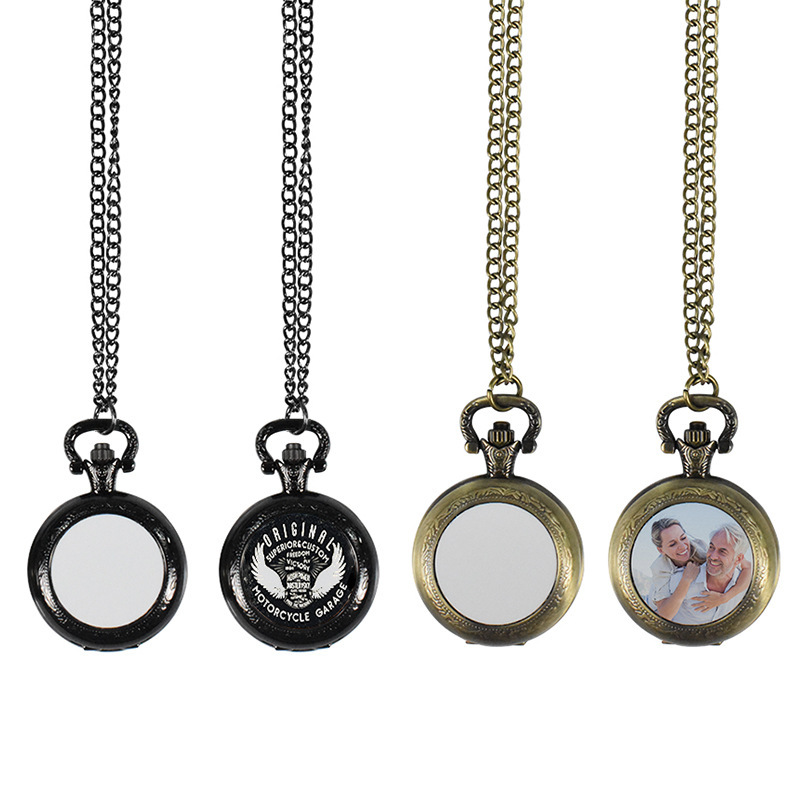 Fashion Women Watches - Collana con Ciondolo Orologio da Tasca