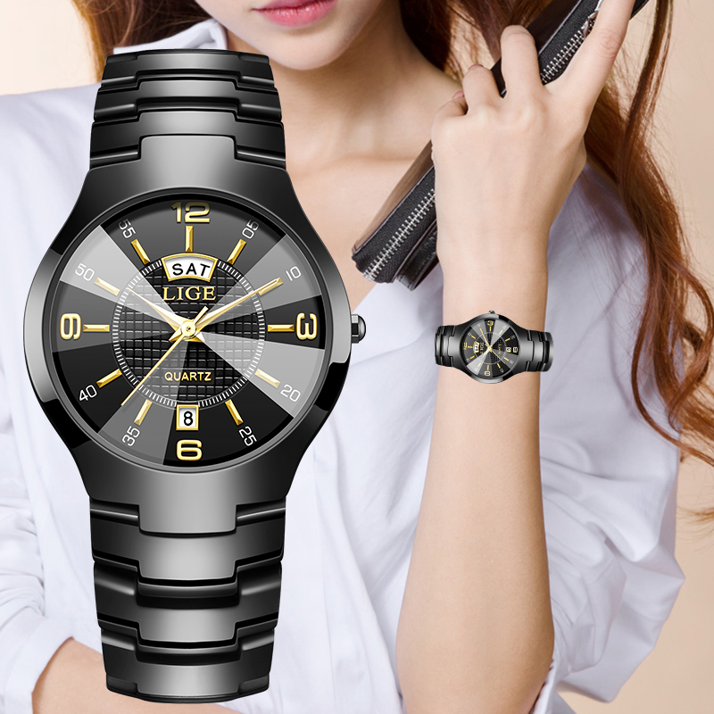 Fashion Women Watches - LIGE Orologio da polso da donna