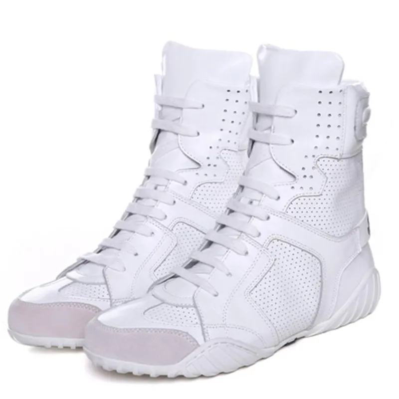 Women'S Fashion Riding Boots - Scarpe da donna bianche alte, sneakers