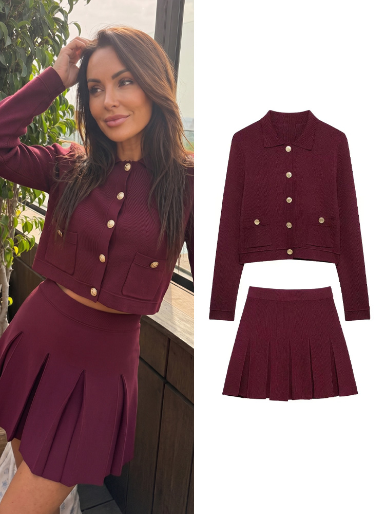Longline Cardigan Knit - HH Elegante Completo da Donna in