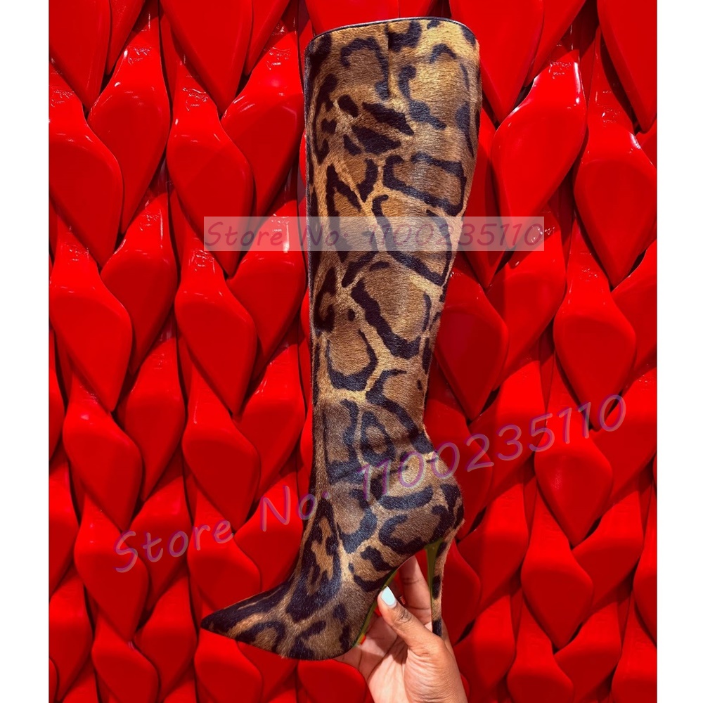 Women'S Fashion Knee High Boots - Stivali al ginocchio da donna con