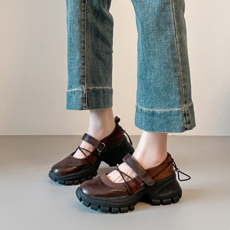 Women'S Fashion Sandals - Nuove Scarpe Retrò Mary Jane, Sneakers