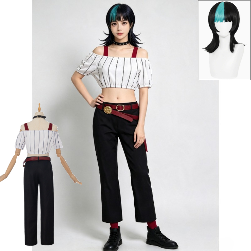 Off Shoulder Top - Costume Cosplay Kirara Jujutsu Kaisen, Top