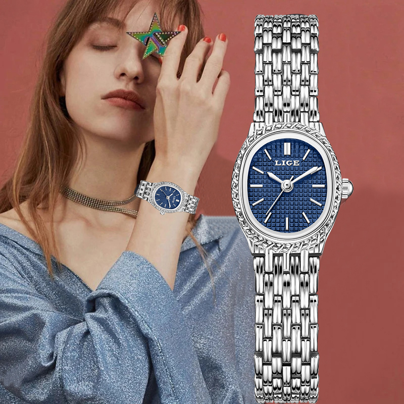 Fashion Women Watches - LIGE Orologio da donna al quarzo