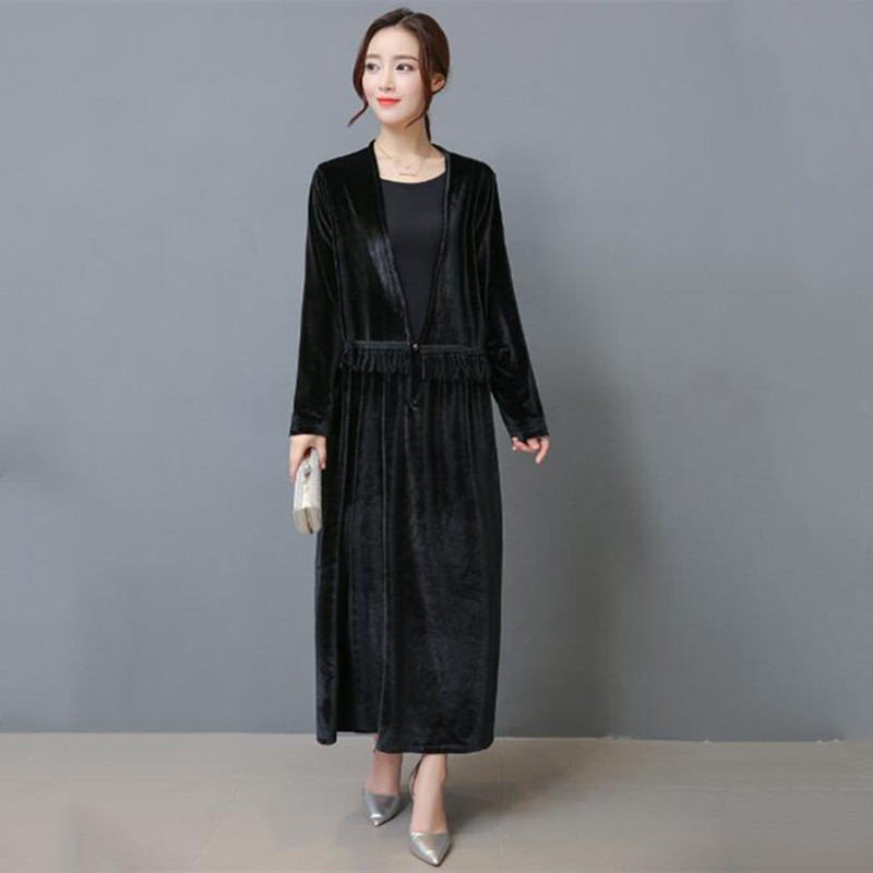 Longline Cardigan Knit - Moda autunno inverno donna elegante cardigan
