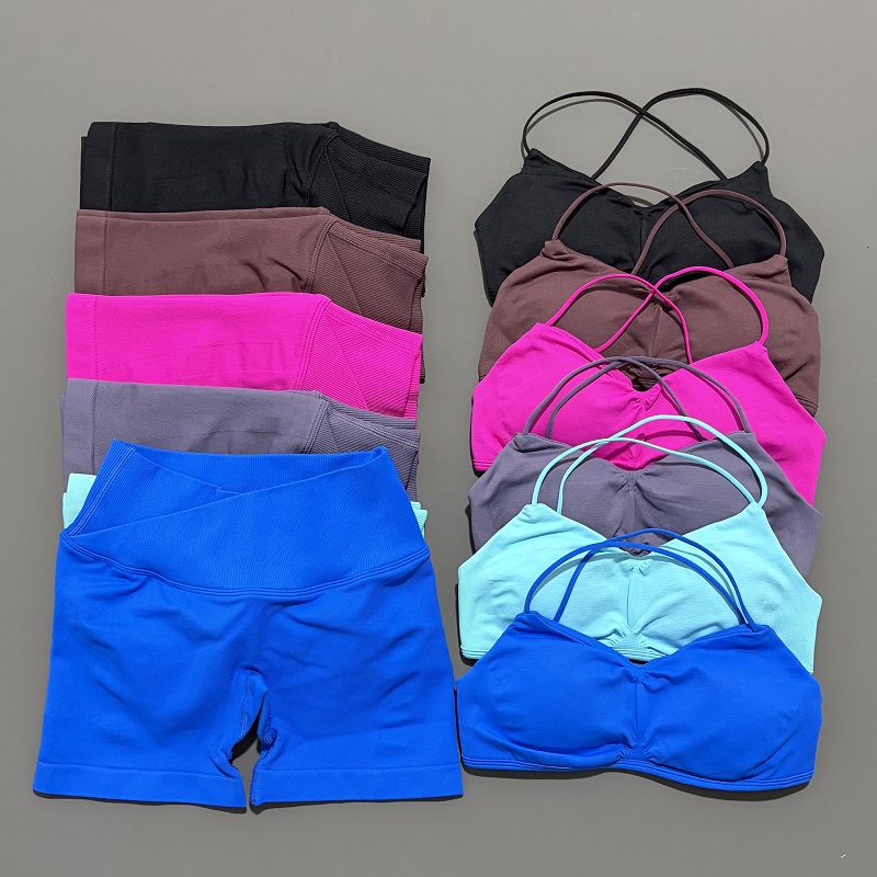 Bra Top Seamless - Set da palestra per visione da