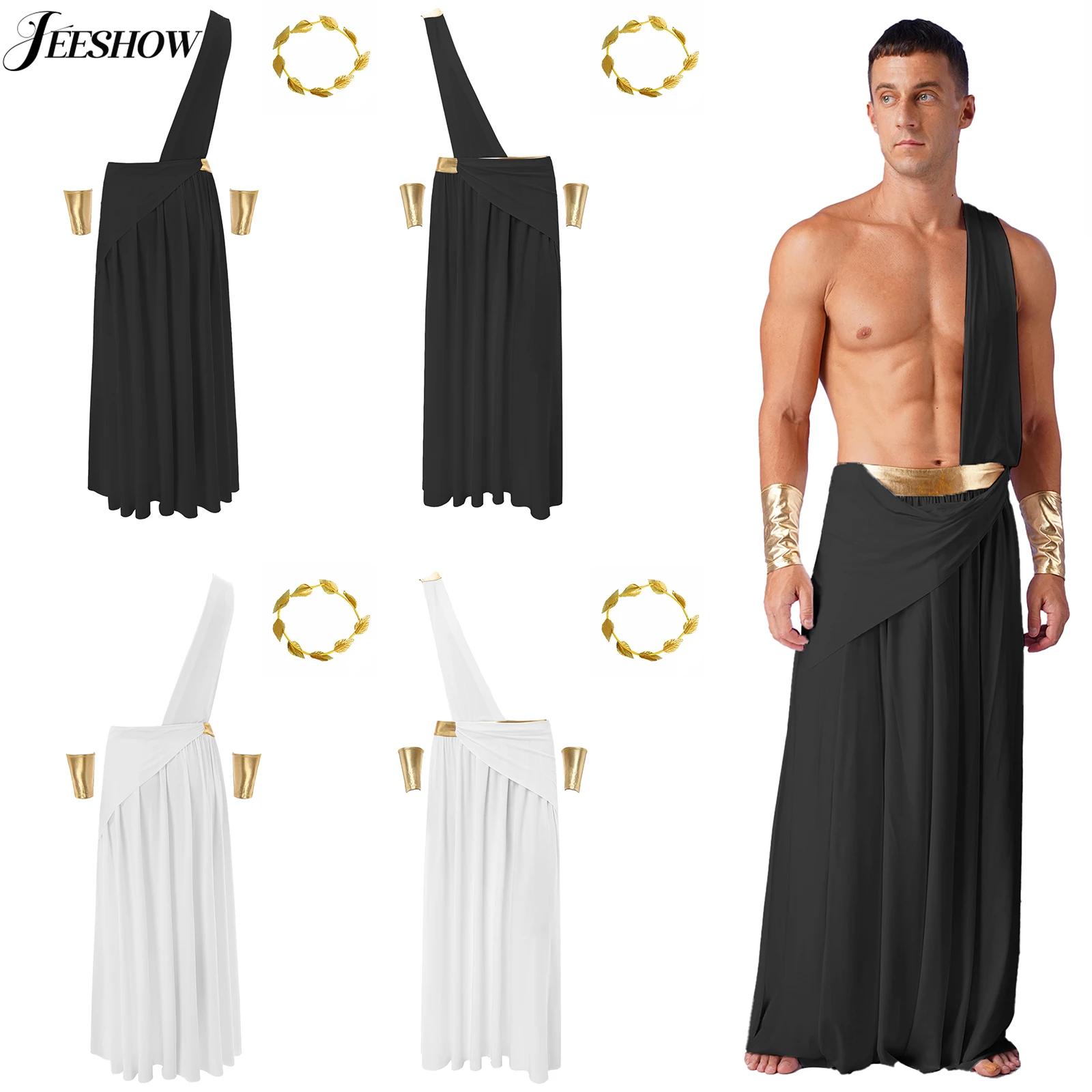 Off Shoulder Top - Costume da Imperatore Romano per Uomo,