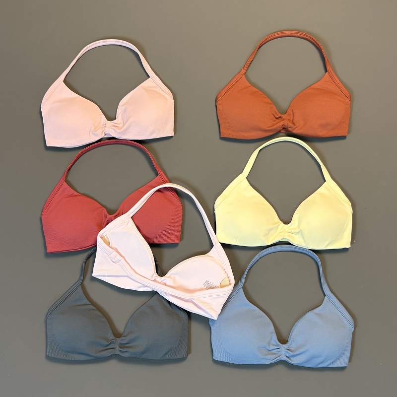 Bra Top Seamless - Reggiseno Sportivo HISTELLO Senza Cuciture, Intimo