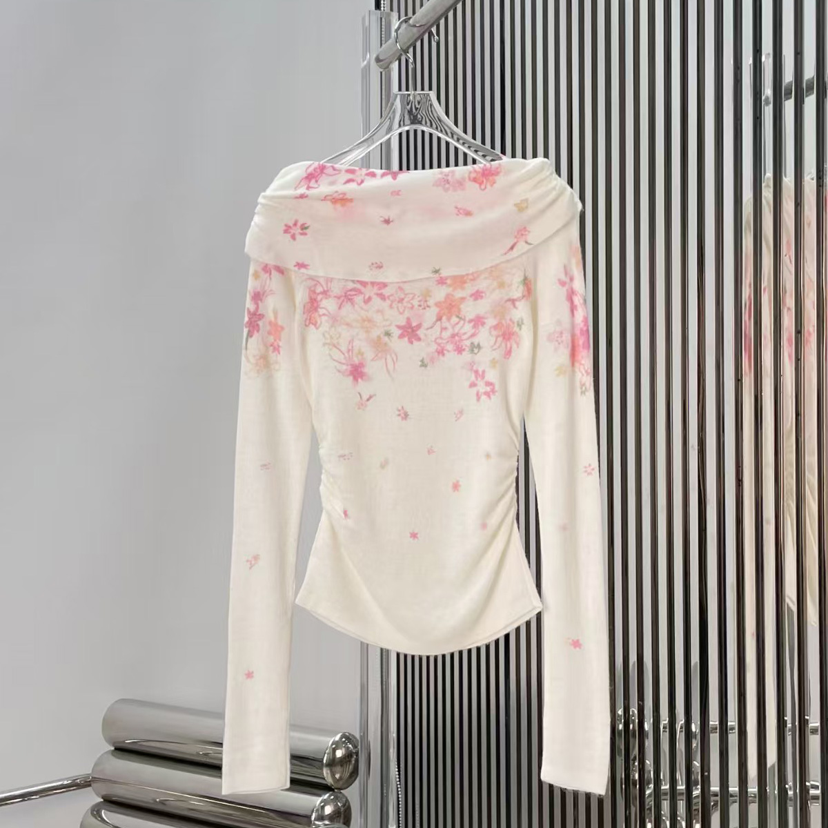 Off Shoulder Top - Maglione da donna di alta qualità