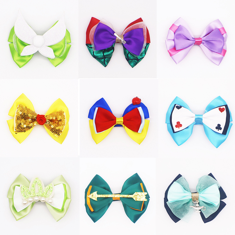 Women'S Fashion Boutique - 2 Pezzi Fiocchi per Capelli Disney