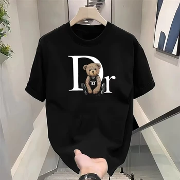 Women'S Fashion Graphic Tees - T-shirt di Lusso con Stampa Orsetto