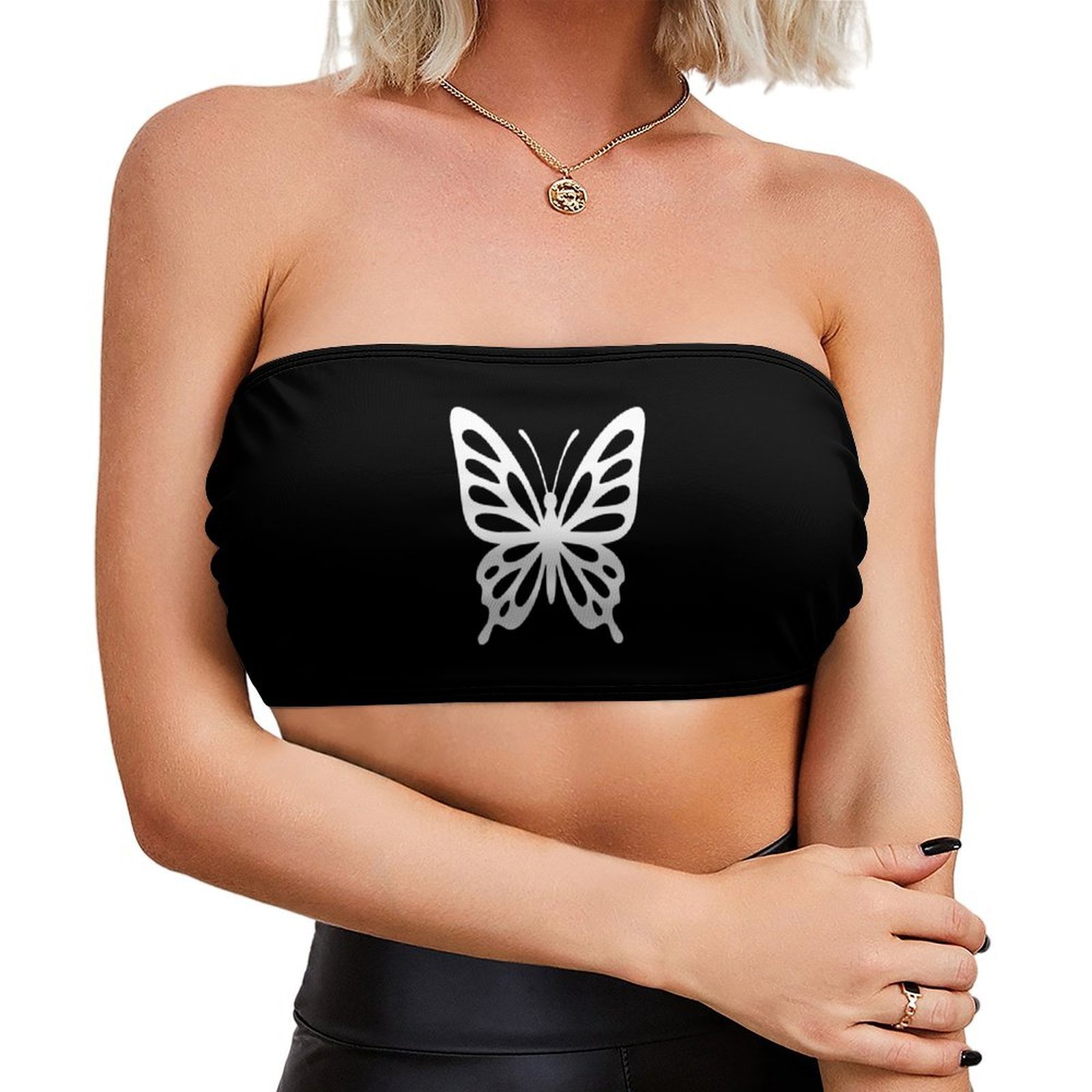 Bra Top Seamless - Reggiseni senza spalline per donna, reggiseno