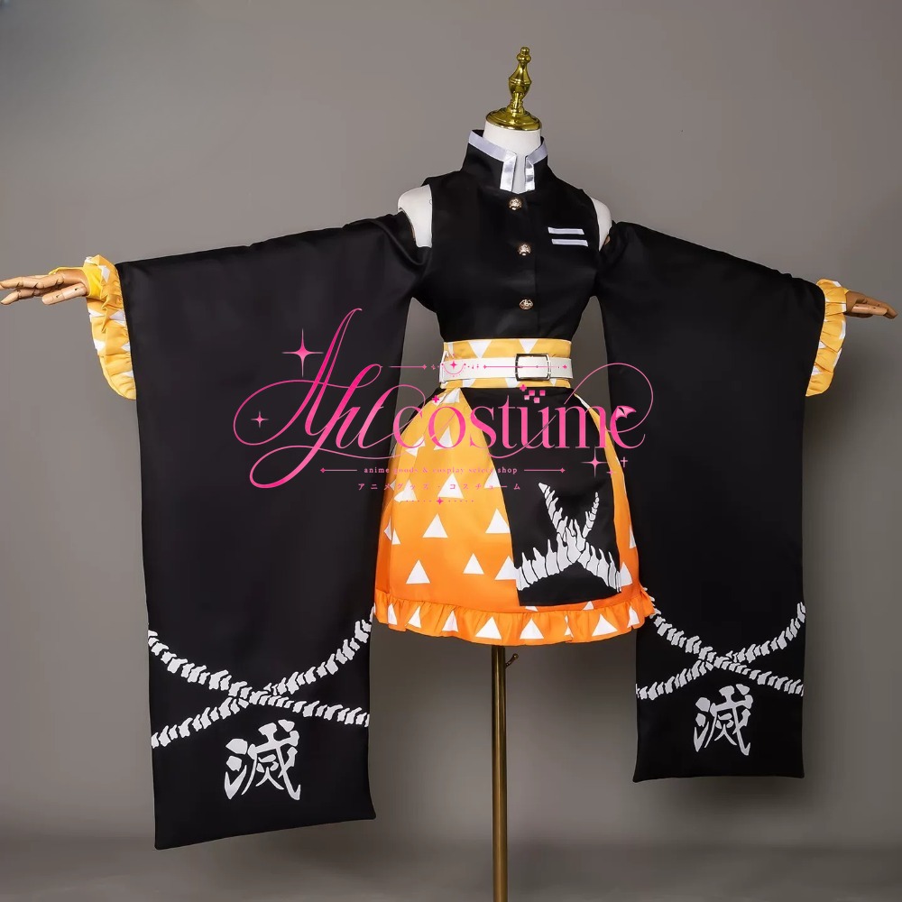 Off Shoulder Top - Costume Cosplay di Kamado Tanjiro Agatsuma
