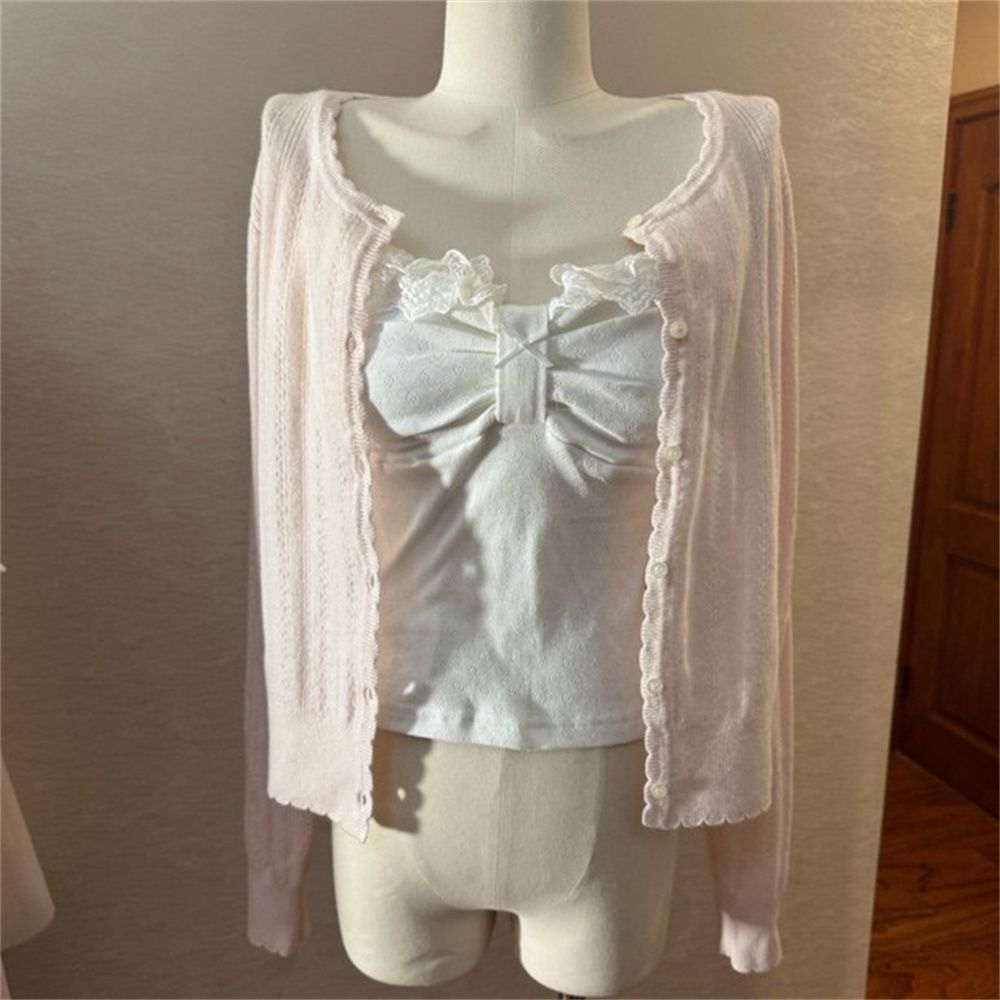 Set Elegante Stile Francese: C - Longline Cardigan Knit recensione e prezzo