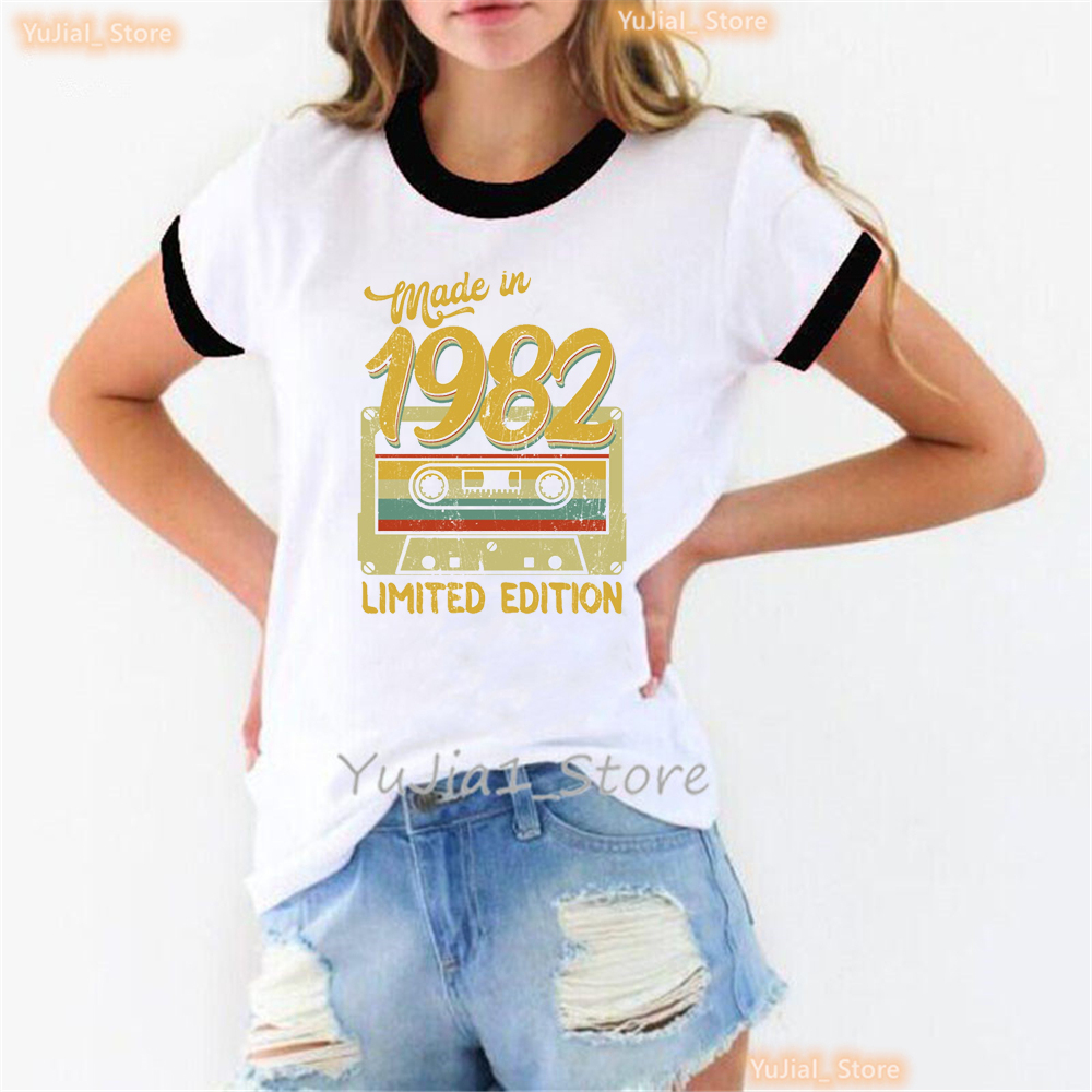 Made In 1982 edizione limitata - Women'S Fashion Graphic Tees recensione e prezzo