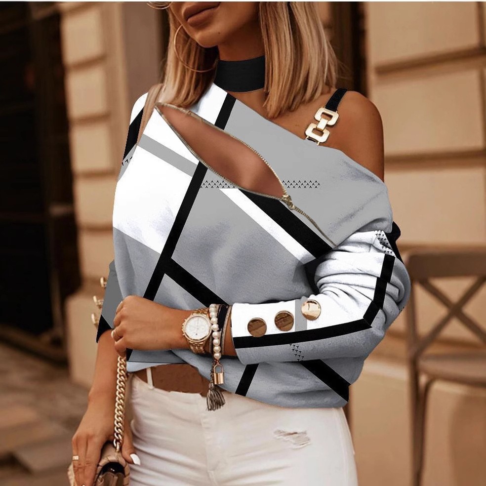Camicetta da donna con spalle  - Off Shoulder Top recensione e prezzo