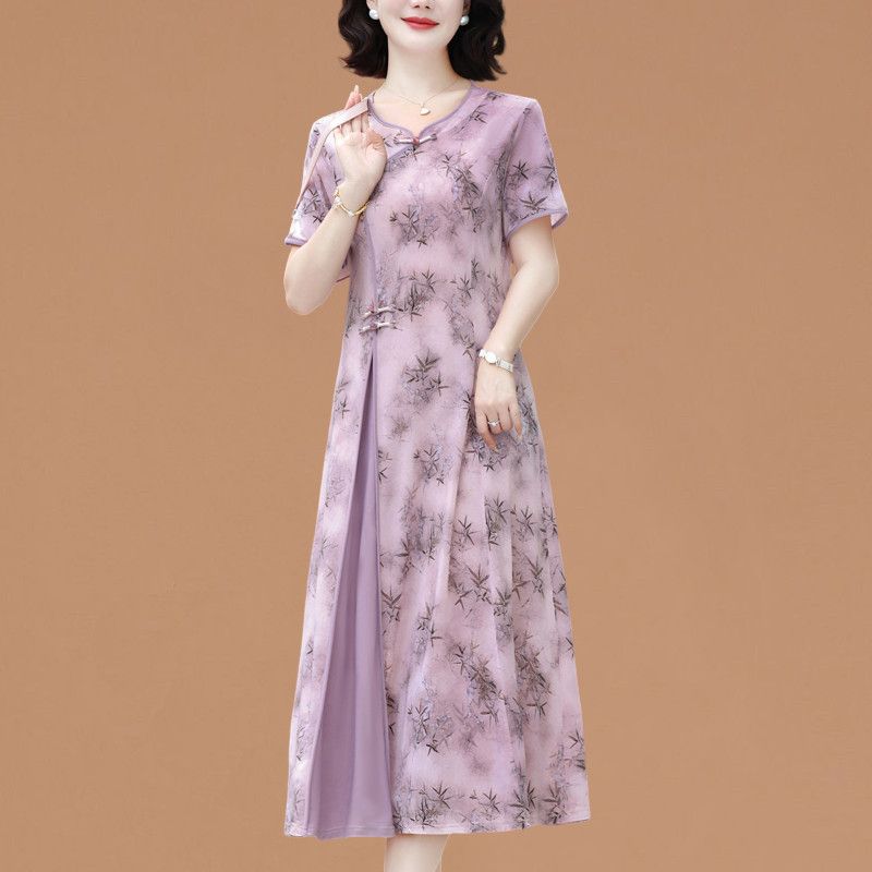 Elegante Abito a Maniche Corte - Women Fashion Over 60 recensione e prezzo
