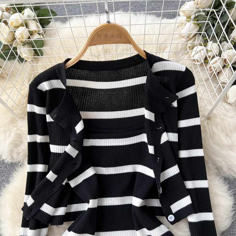 Abito coreano con cinturino pe - Longline Cardigan Knit recensione e prezzo