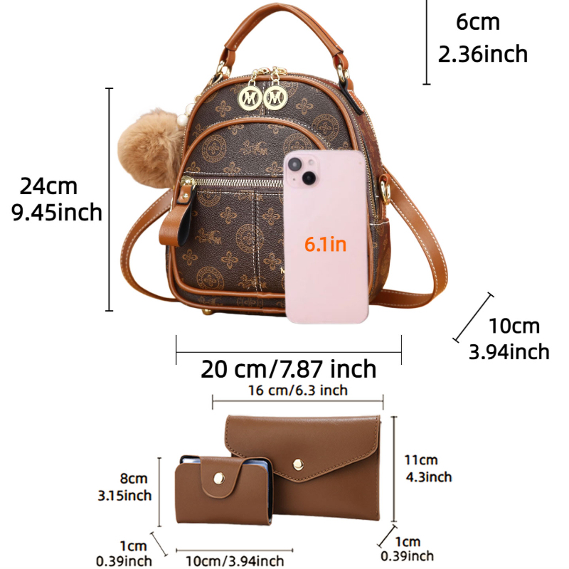 Set di 3 borse da donna, mini  - Crossbody Bag Women recensione e prezzo