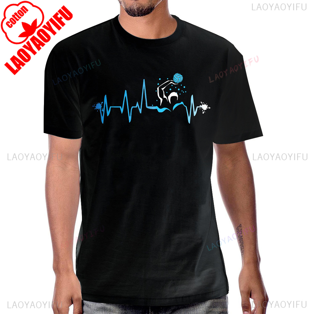 Water Polo Player Heart Beat T - Women'S Fashion Graphic Tees recensione e prezzo