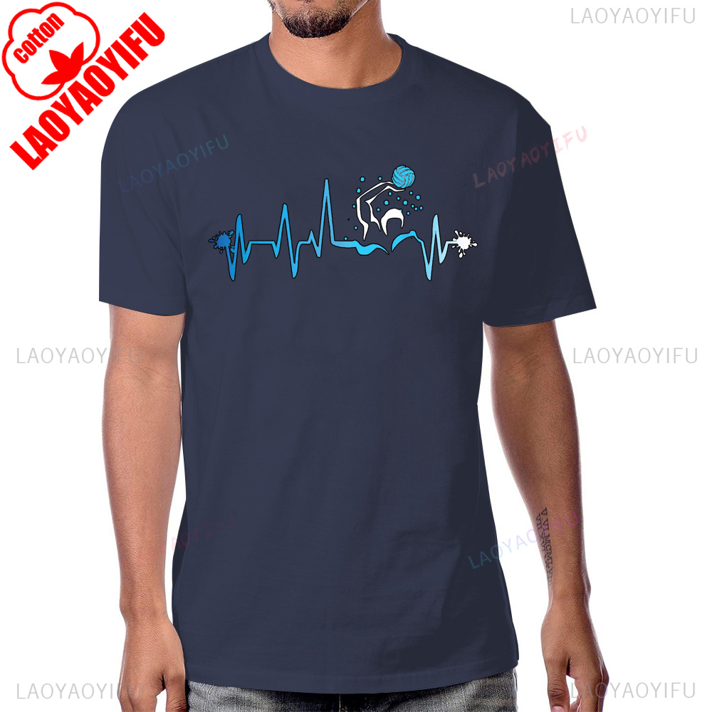 Water Polo Player Heart Beat T - Women'S Fashion Graphic Tees recensione e prezzo