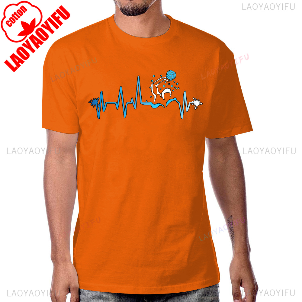 Water Polo Player Heart Beat T - Women'S Fashion Graphic Tees recensione e prezzo