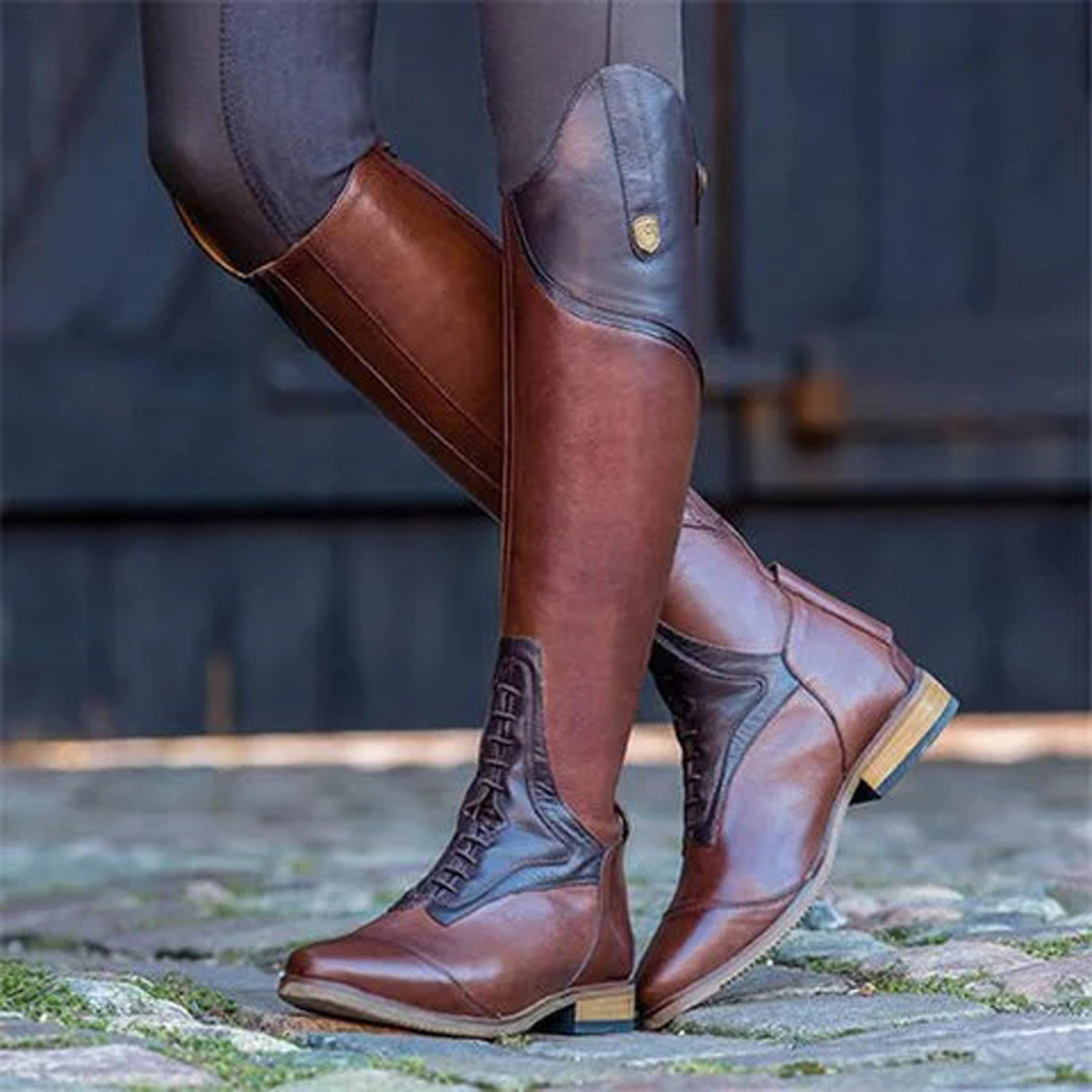Stivali al ginocchio casual al - Women'S Fashion Riding Boots recensione e prezzo