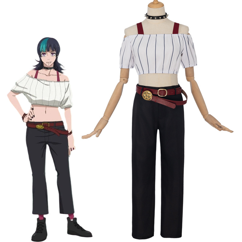 Costume Cosplay Kirara Jujutsu - Off Shoulder Top recensione e prezzo