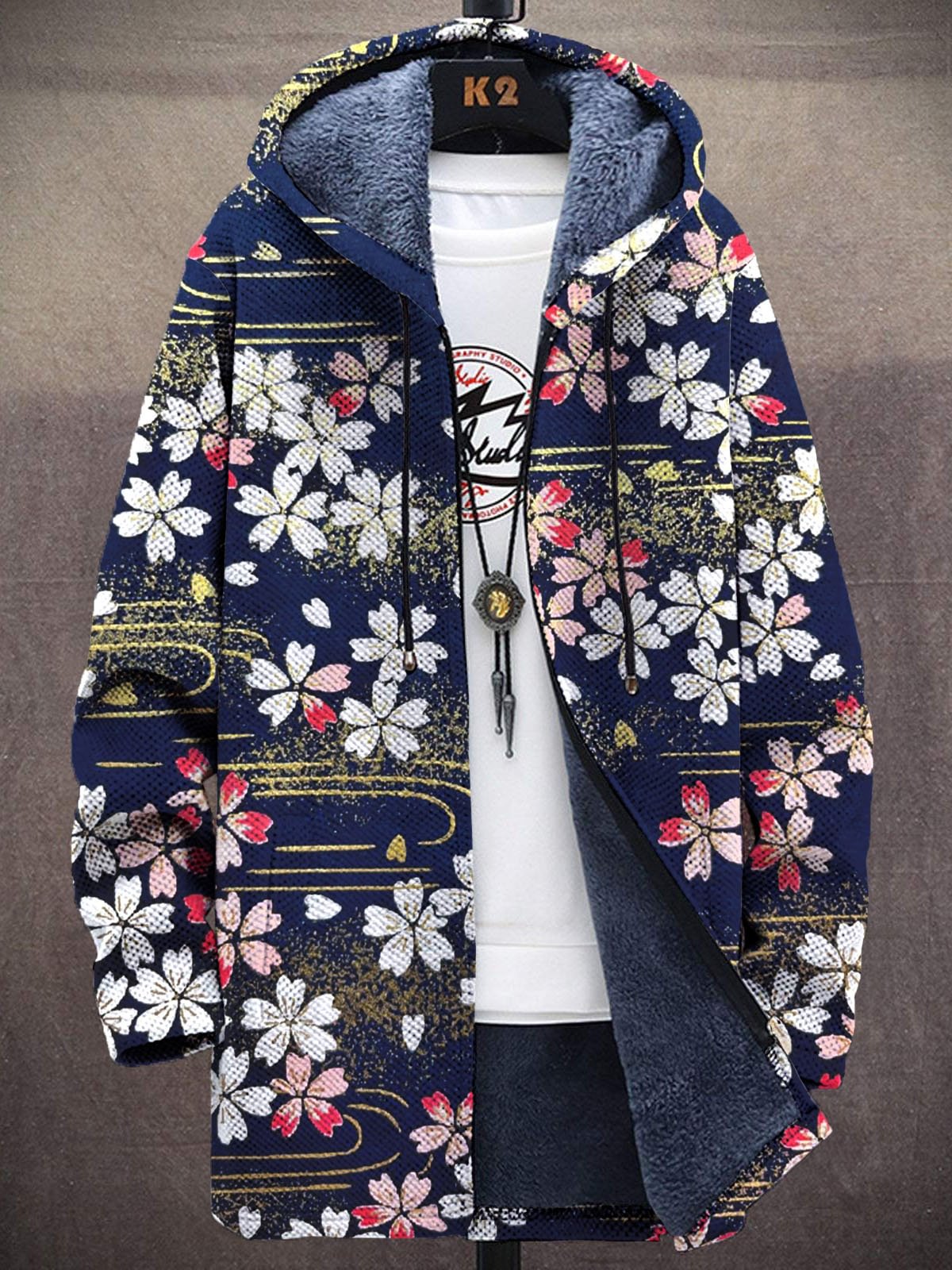 Cardigan Unisex con Stampa Flo - Longline Cardigan Knit recensione e prezzo