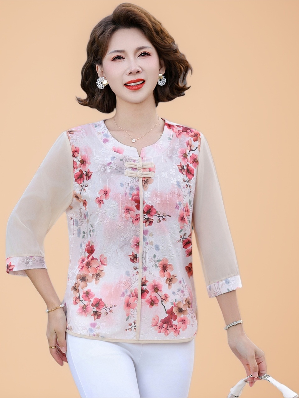 Nuova T-shirt in Seta Stile Ci - Women Fashion Over 60 recensione e prezzo