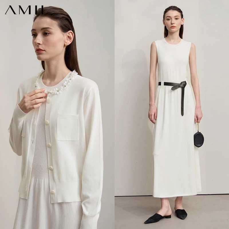 AMII Abiti Midi 2026 Autunno N - Longline Cardigan Knit recensione e prezzo