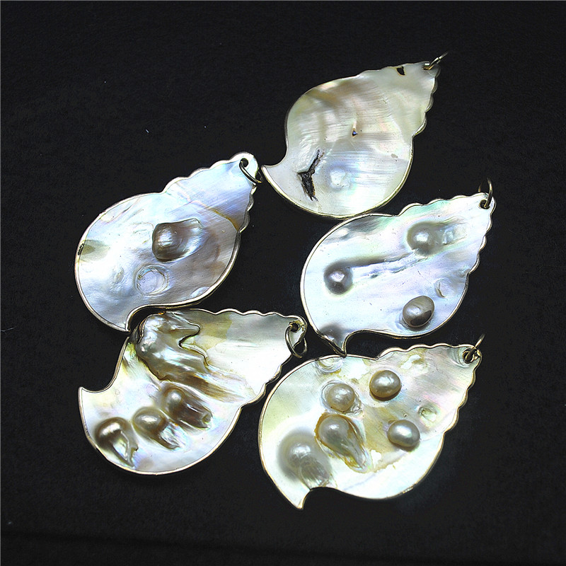 3PCS Natura Conchiglia Pendent - Women Fashion Nz recensione e prezzo