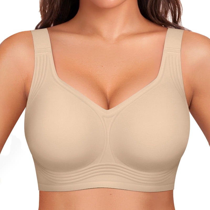 Reggiseno senza ferretto Plus  - Bra Top Seamless recensione e prezzo