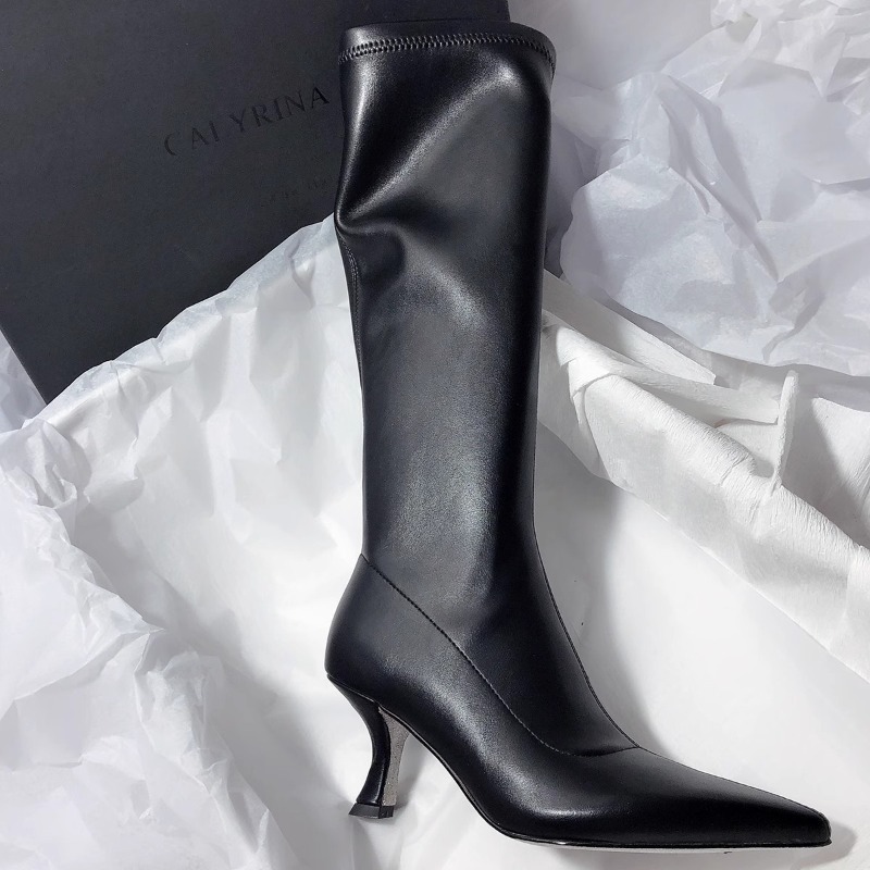 Autunno nuovi stivali moda a s - Women'S Fashion Knee High Boots recensione e prezzo