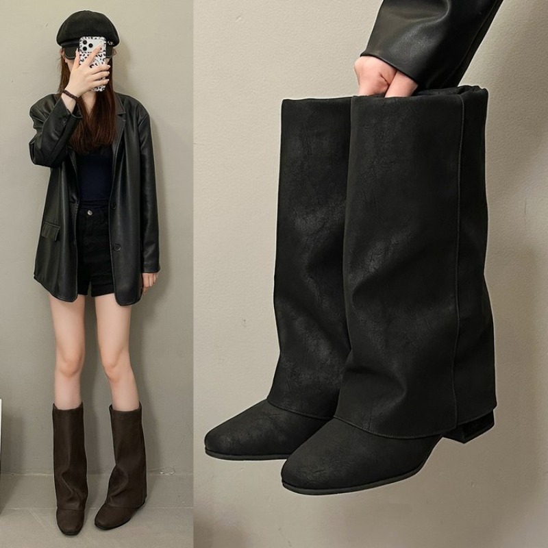 Nuovi Stivali Vintage con Punt - Women'S Fashion Knee High Boots recensione e prezzo