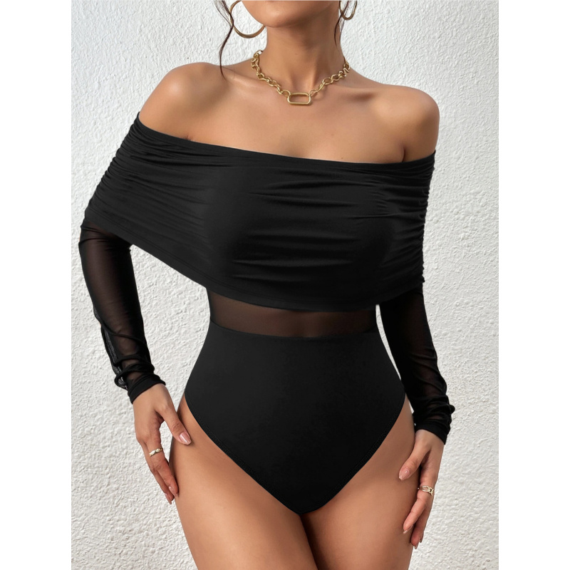T-shirt aderente a maniche lun - Off Shoulder Top recensione e prezzo