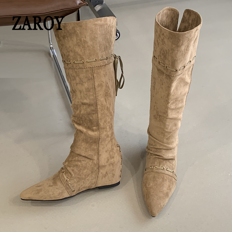 ZAROY Stivali Invernali da Don - Women'S Fashion Knee High Boots recensione e prezzo