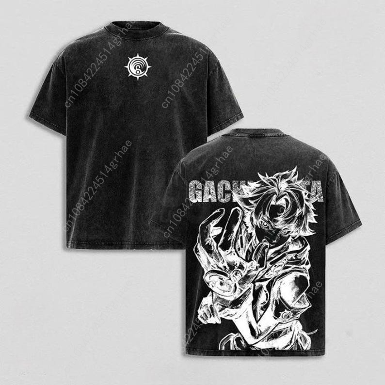 T-shirt Vintage Anime Gachiaku - Women'S Fashion Graphic Tees recensione e prezzo