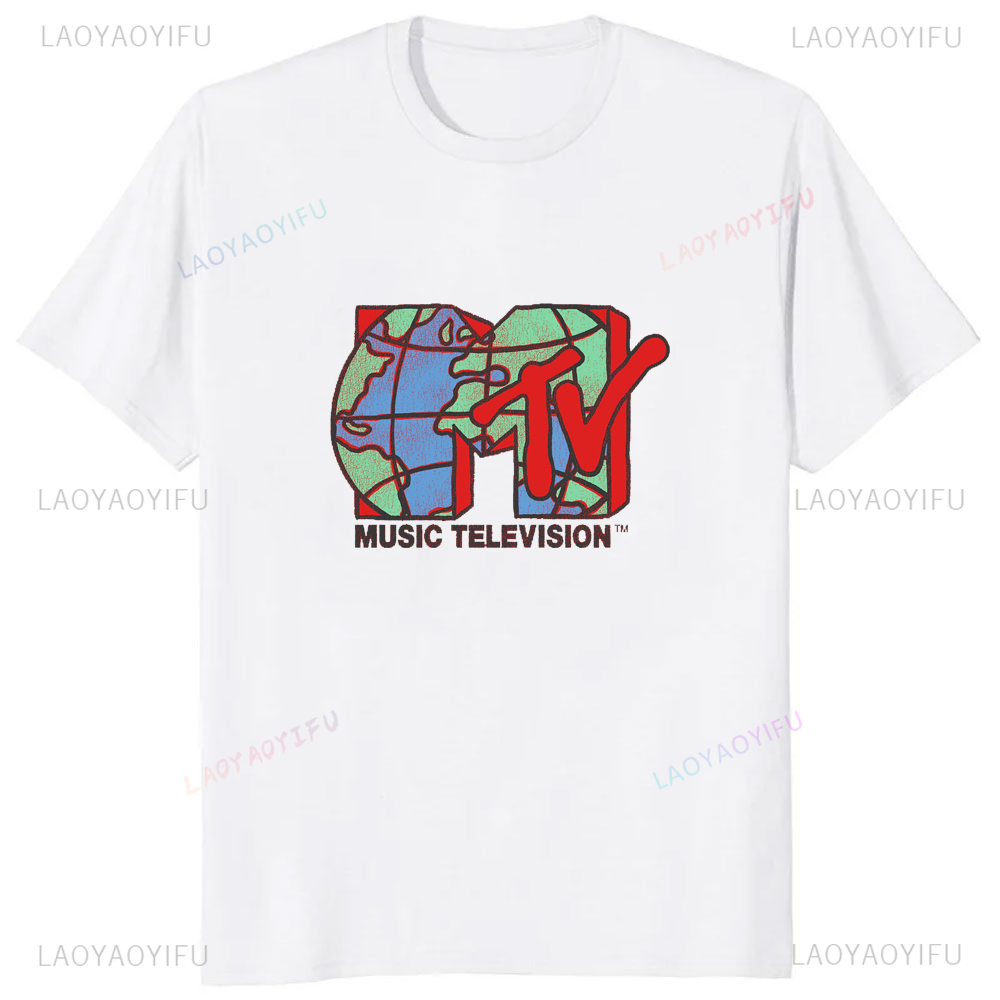 Classic MTV Retro Design Logo  - Women'S Fashion Graphic Tees recensione e prezzo