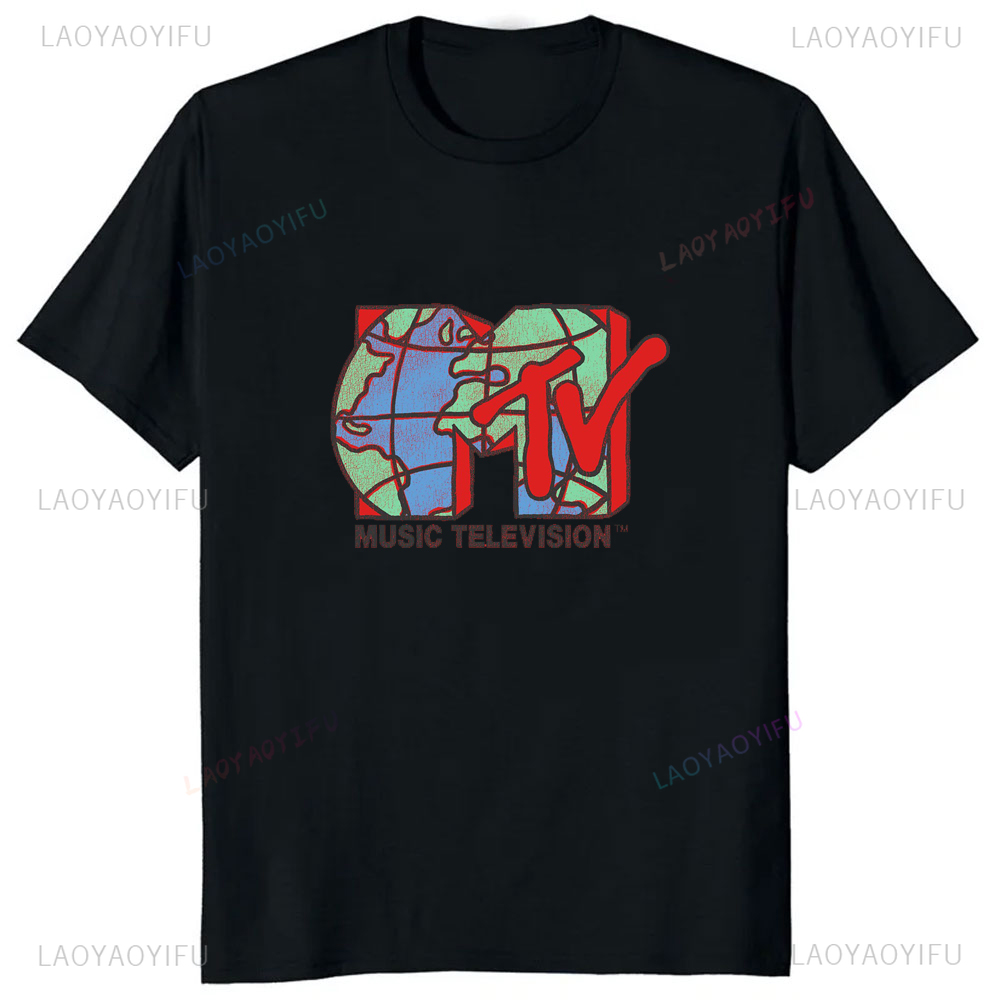 Classic MTV Retro Design Logo  - Women'S Fashion Graphic Tees recensione e prezzo