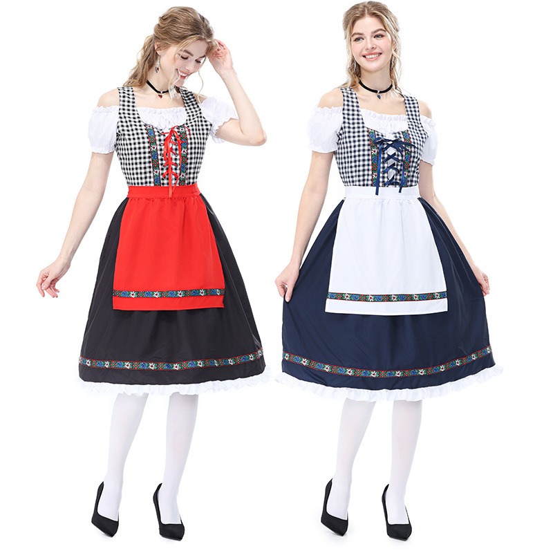 Costume Dirndl bavarese tedesc - Off Shoulder Top recensione e prezzo